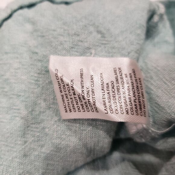 Weatherproof Vintage Washable Linen Button Top - Picture 9 of 12